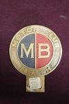 Brass MB Motor Club Car Badge