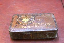 British Cut tobacco Tin