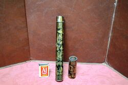 Bryant and May Wax Tapers tube Asian graphics c 1880