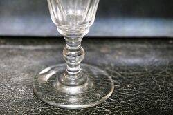 C19th Bell Shape Cut Bowl Glass 