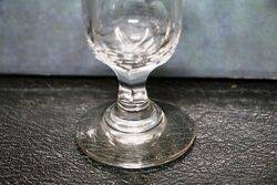 C19th Cut Bowl and Stem Sherry Glass 