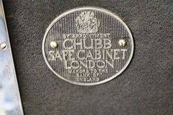 C20th Vintage Chubb Metal Safe 