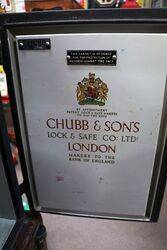 C20th Vintage Chubb Metal Safe 