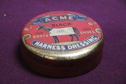 CME HARNESS and BOOT DRESSING Vintage Australian Tin