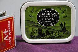 COL 2oz Balkan Sobranie Flake Tobacco Tin