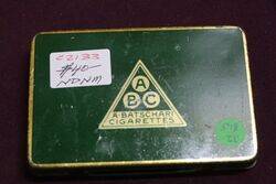 COL A Batschari Cigarettes Sleipner Tobacco Tin 