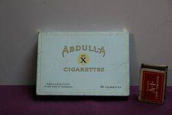 COL Abdulla Cigarettes  Tin 