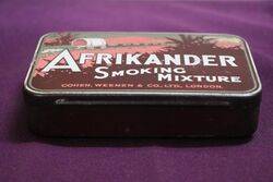 COL Afrikander Smoking Mixture Tobacco Tin 