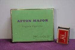 COL. Afton Major Cigarettes Tin 