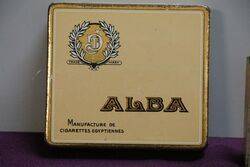 COL Alba Egyptiennes Cigarettes Tin 