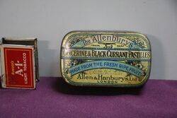 COL Allen and Hanburys Tobacco Tin 