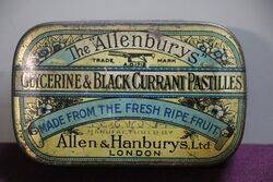 COL Allen and Hanburys Tobacco Tin 