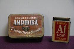 COL. Amphora Douwe Egberts Tobacco Tin 