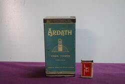 COL. Ardath Cork Tipped Virginia Tobacco Tin 