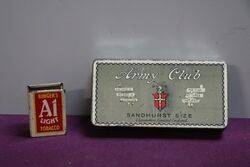 COL Army Club Sandhurst Tobacco Tin 
