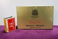 COL Australian Benson and Hedges Special Filter Cigarette Tin