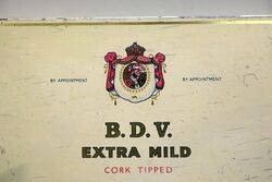 COL BDV Extra Mild Cigarettes Tin