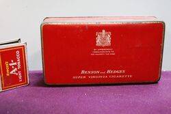 COL. Benson & Hedges 50, Cigarettes Tin.