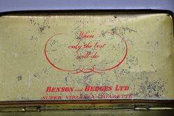 COL Benson and Hedges 50 Cigarettes Tin