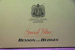 COL Benson and Hedges Special Filter Cigarette Tin