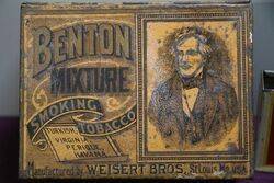 COL Benton Mixture Turkish Virginia Tobacco Tin 