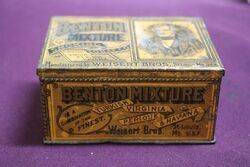 COL Benton Mixture Turkish Virginia Tobacco Tin 