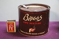 COL Briggs Pipe Mixture Tobacco Tin