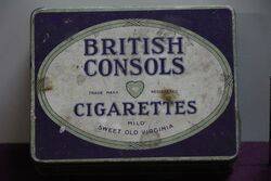 COL British Consols Cigarettes Tin 