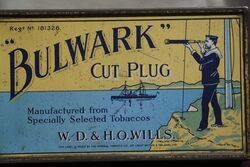 COL Bulwark Cut Plug Tobacco Tin 