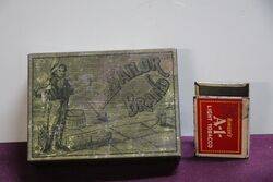 COL CWObel Sailor Brand Tobacco Tin 