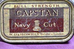 COL Capstan Navy Cut Tobacco Tin
