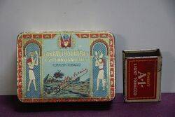 COL. Caravelli's Freres Egyptian Cigarettes Tin 