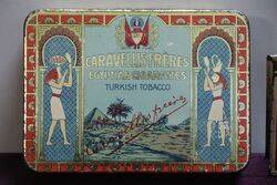 COL Caravelliand39s Freres Egyptian Cigarettes Tin 