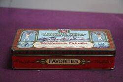 COL Caravellis Freres Egyptian Tobacco Tin 