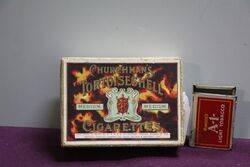 COL Churchmanand39s Tortoiseshell Cigarettes Box Card