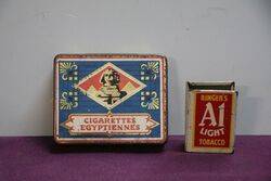 COL Cigarettes Egyptiennes Tobacco Tin 