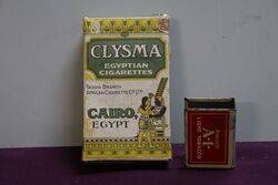 COL Clysma Egyptian Cigarettes Tin 