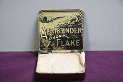 COL Cohen Weenen Afrikander Colonial Flake Tobacco Tin 