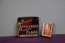 COL Cohen Weenen Afrikander Colonial Flake Tobacco Tin 