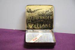 COL Cohen Weenen Afrikander Colonial Flake Tobacco Tin 