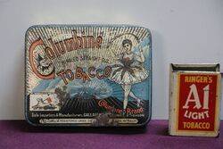 COL. Columbine Brand Tobacco Tin 