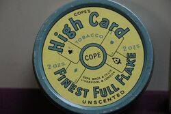 COL Copeand39s High Card Finest Full Flake Tobacco Tin 