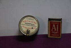 COL Copeand39s Navy De Luxe Tobacco Tin 