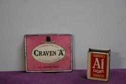COL. Craven "A" Tobacco Tin 