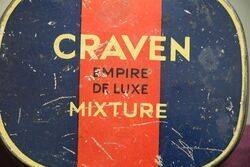 COL Craven Empire De Luxe Mixture Tobacco Tin 