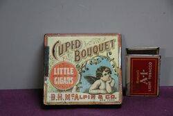 COL Cupid Bouquet Little Cigars Alpin Tobacco Tin 