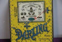 COL Darling Gold Tipped Cigarettes Tin 