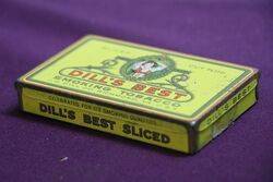 COL Dilland39s Best Sliced Tobacco Tin 