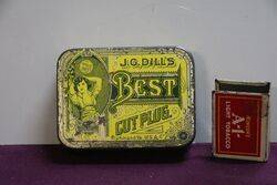 COL. Dill's Best Tobacco Tin 