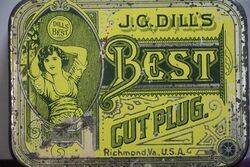 COL Dilland39s Best Tobacco Tin 